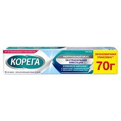 Крем для фиксации протезов КОРЕГА нейтральный, 70г