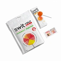 Леденец на палочке Swit Ksilit by Revyline Mix с витамином С, 8 шт