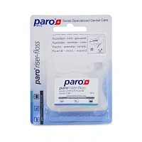 Зубная нить Paro riser flos c фторидом, 50м