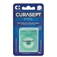 Зубная нить Curasept PTFE Dental Flos CHX 0,2%, 35 м - изображение 1