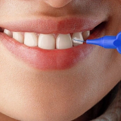 Набор ёршиков Revyline Smart (0,6 мм) голубые, 6 шт