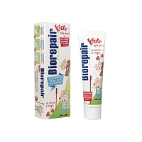 Детская зубная паста Biorepair Kids со вкусом земляники (от 0 до 6 лет), 50 мл - изображение 1