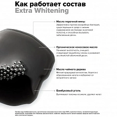 Ополаскиватель Emra Extra Whitening, 200 мл