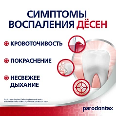 Зубная паста Parodontax Отбеливающая, 75 мл