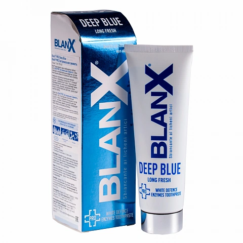 Зубная паста Blanx Pro Deep Blue Экстремальная свежесть - изображение 1