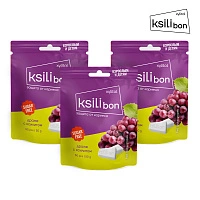 Драже Ksilibon Drops Виноград Ред глоуб (флоупак) 50 шт.