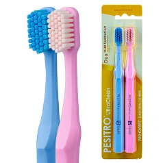Набор зубных щёток Pesitro Feather soft 12680 DUO