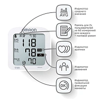 Тонометр OMRON M3 Expert (HEM-7154-ALRU) - изображение 4