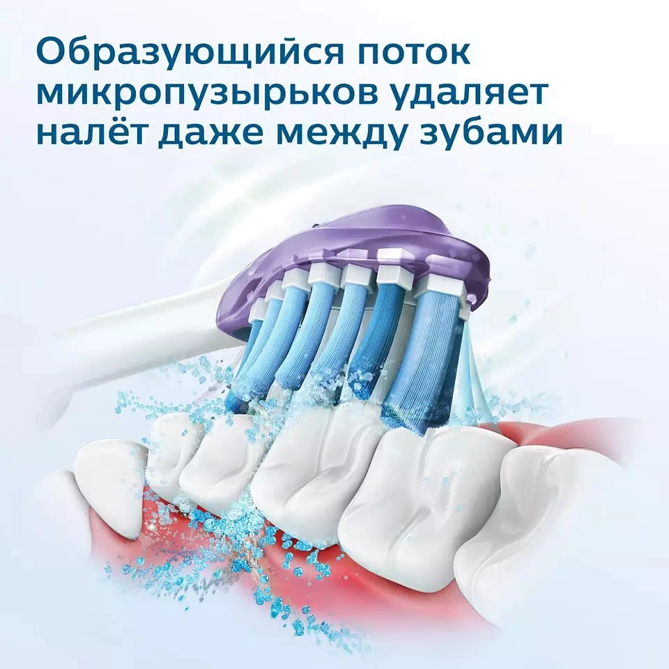 Электрическая зубная щетка Philips Sonicare HX6803/04 ProtectiveClean 4300 - изображение 2