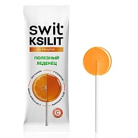 Леденец на палочке Swit Ksilit by Revyline Mix с витамином С, 8 шт