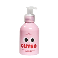 Детская зубная паста White Secret Cuteq Strawberry, 100 мл
