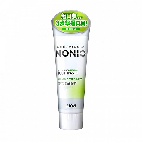 Зубная паста Lion Nonio +Medicated Splash Citrus Mint вкус цитрусов и мяты, 130 гр - изображение 1