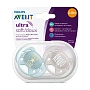 Соска-пустышка Philips AVENT Ultra Soft 6-18мес (2 шт) с рисунком SCF223/01 - изображение 6