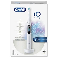 Электрическая зубная щетка Oral-B iO 8 White Alabaster - изображение 3