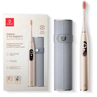 Электрическая зубная щетка Oclean X Pro Digital Set золотой - изображение 1