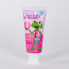 Зубная паста Clean Baby Bubble Gum (от 3 до 6 лет), 50 мл