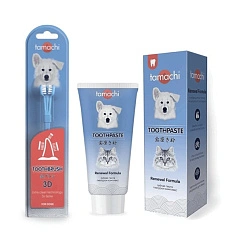 Набор для животных Tamachi щетка + паста