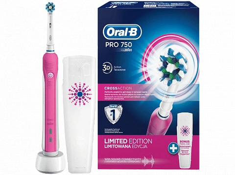 Oral-B Pro 750 Crossaction Pink D16.513.U - изображение 1