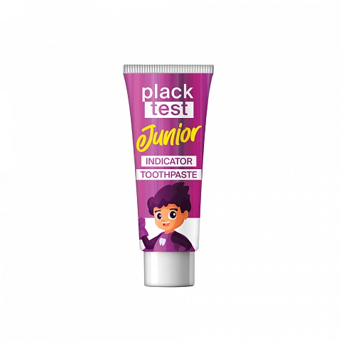 Миниатюра зубной пасты Plack Test Junior Indicator Toothpaste, 20 г - изображение 1