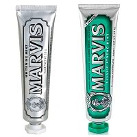 Набор из 2 паст Marvis (Whitening Mint + Classic Strong Mint), 85 x 2