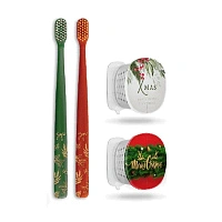 Набор Flipper Xmas Present Set ( 2 зубные щетки + 2 держателя) - изображение 2