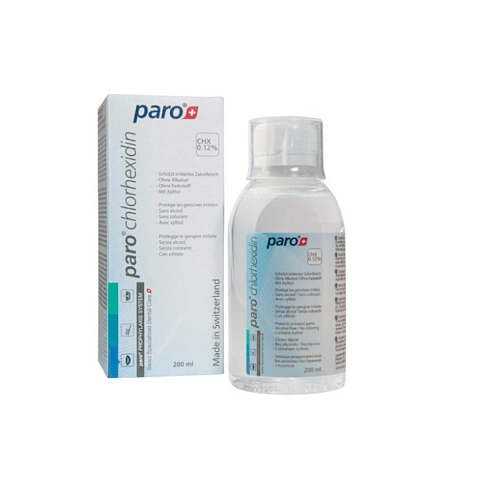 Ополаскиватель Paro Chlorhexidine с хлоргексидином 0,12%, 200 мл - изображение 1