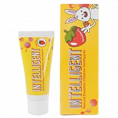 Зубная паста Intelligent Natural Enzymes Children со вкусом клубники (с 6 мес), 40 г