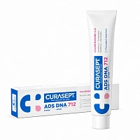 Зубная паста Curasept ADS 712, хлоргексидин 0,12% 75 мл