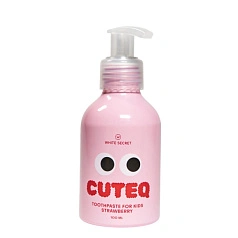 Зубная паста White Secret Cuteq Strawberry, 100 мл