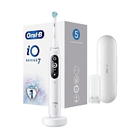 Электрическая зубная щетка Oral-B iO 7 White Alabaster - изображение 1
