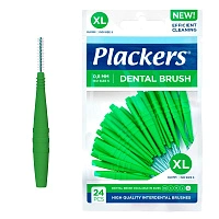 Набор ёршиков Plackers Dental Brush XL (0,8 мм), 24 шт