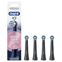 Насадки Braun Oral-B iO Gentle Care Черные 4 шт. - изображение 1