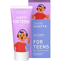 Детская зубная паста Асепта Teens со вкусом арбуза (от 8 лет), 50 мл