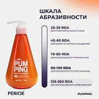 Зубная паста PERIOE Whitening Pumping Цитрус, 285 гр