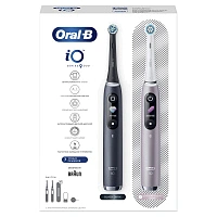 Набор из двух электрических зубных щеток Oral-B iO 9 Duo Black Onyx, Rose Quartz - изображение 8