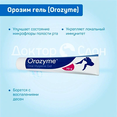 Орозим гель (Orozyme) для собак и кошек, 70 мл купить по выгодной цене