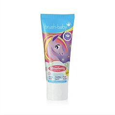 Зубная паста Brush-Baby Клубника с 3 лет, 50 мл