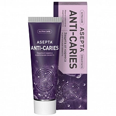 Зубная паста Асепта Защита от кариеса и длительная свежесть, 75 мл