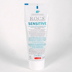 Зубная паста R.O.C.S. SENSITIVE Восстановление и Отбеливание, 94 гр