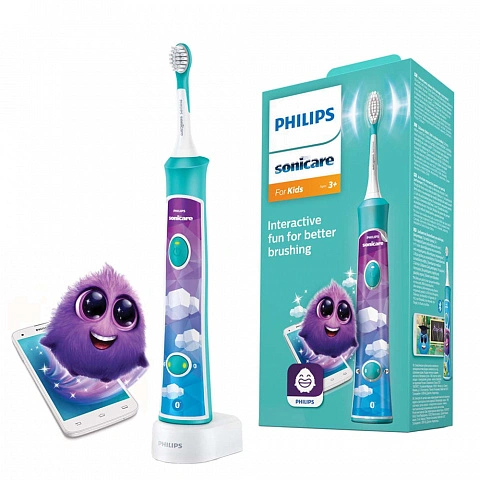Электрическая зубная щетка Philips Sonicare For Kids HX6322/04 (HX6392/02) - изображение 1