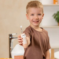 Электрическая зубная щетка Revyline RL 025 Baby Kitty, Beige - изображение 6