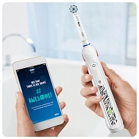 Электрическая зубная щетка Oral-B Smart 4 Teen Sensitive White - изображение 4