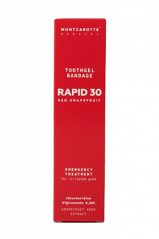Зубной гель-бандаж Montcarotte RAPID 30 Красный грейпфрут, 30 мл - изображение 4