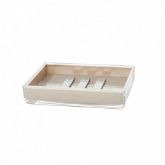 Мыльница Fresh Code, Глянцевый тауп