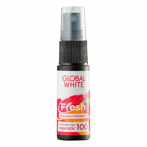 Спрей GLOBAL WHITE Fresh грейпфрут, 15 мл - изображение 1