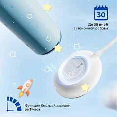 Электрическая зубная щетка Oclean Kids розовая