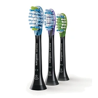 Philips C3 Premium Plaque Control Black HX9073/33 (3 шт.) - изображение 1