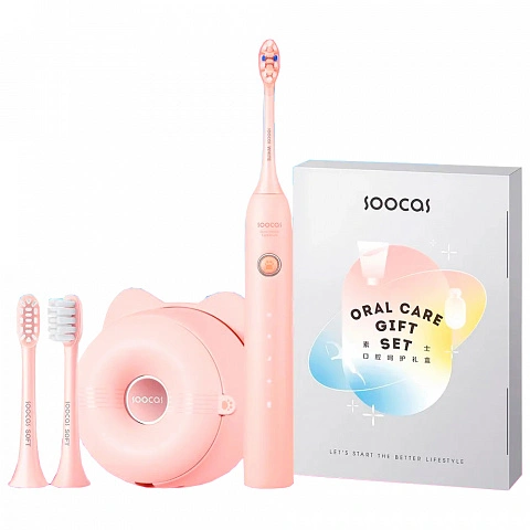 Электрическая зубная щетка Soocas D3 (Розовая) - изображение 1