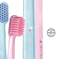 Набор зубных щеток Swiss Smile Diamond glow с кристаллами SWAROVSKI - изображение 4