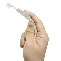 Зубная щетка с подвижным корпусом для маленьких и средних пород